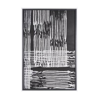Woven Lines I Framed Art Print