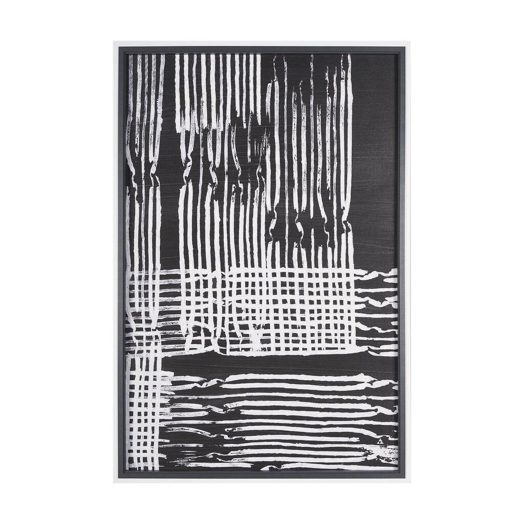 Woven Lines I Framed Art Print