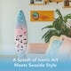 preview thumbnail 21 of 76, American Art Decor Surfboard Plaque Wall Sign