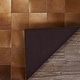 preview thumbnail 5 of 17, Handmade Couristan Chalet Tile Cowhide Leather Area Rug