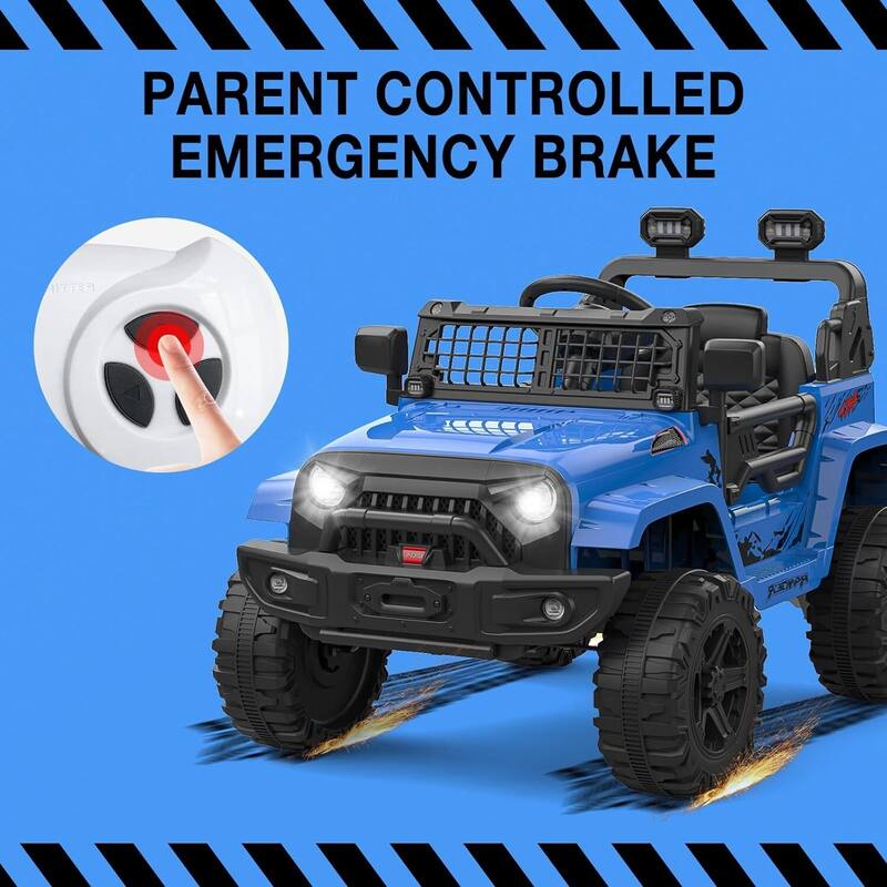 12V Ride Truck Car for Kids Electric Vehicles with Remote Control