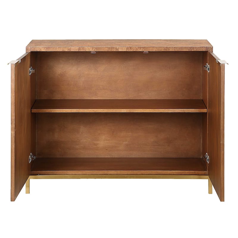 Uttermost Jethro Burl 2 Door Cabinet