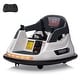preview thumbnail 6 of 18, Electric Ride on Bumper Car for Toddlers, Ride on Car with Remote Control White