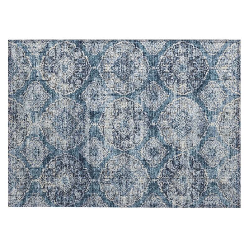 Machine Washable Indoor/Outdoor Farmhouse Jo Chantille Rug