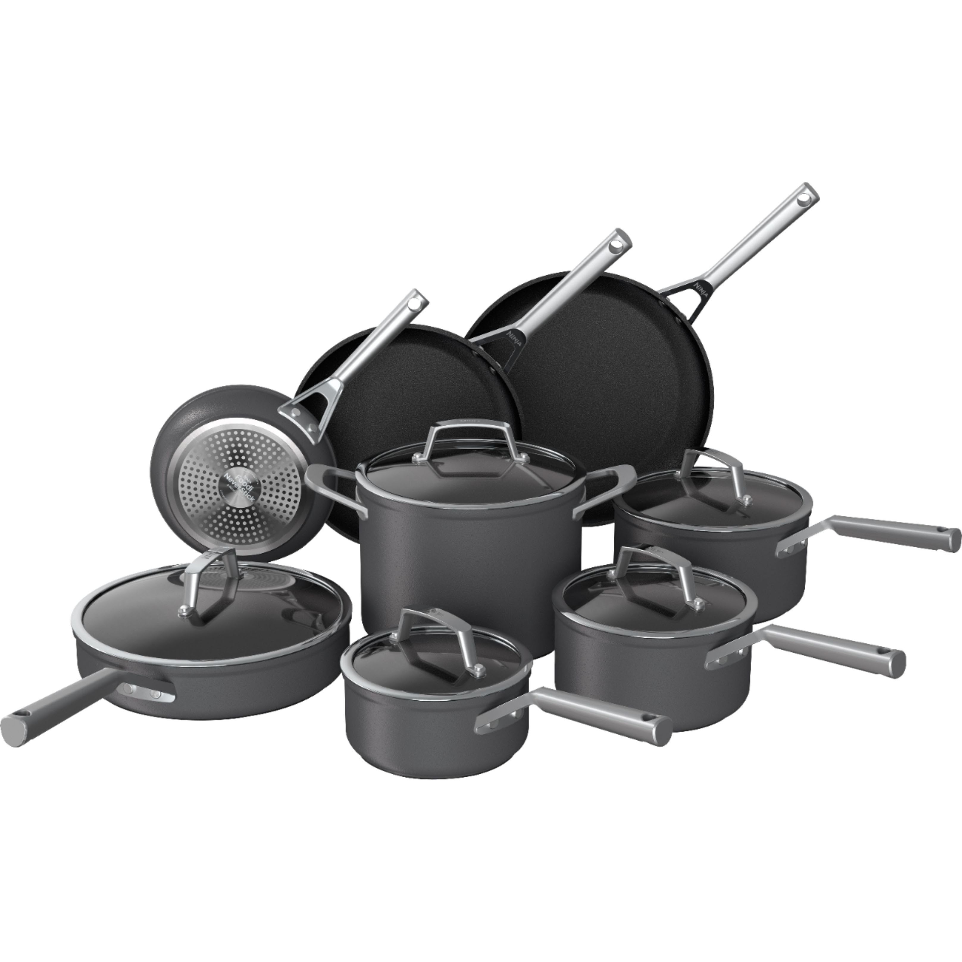 Ninja Foodi NeverStick Premium Hard-Anodized 13-Piece Cookware Set