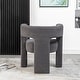 preview thumbnail 14 of 74, 28" Wide Boucle Upholstered Square Armchair