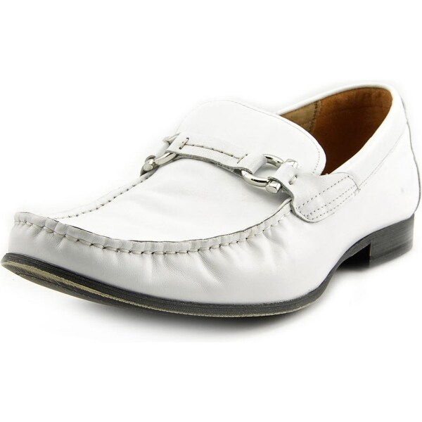 steve madden white loafers