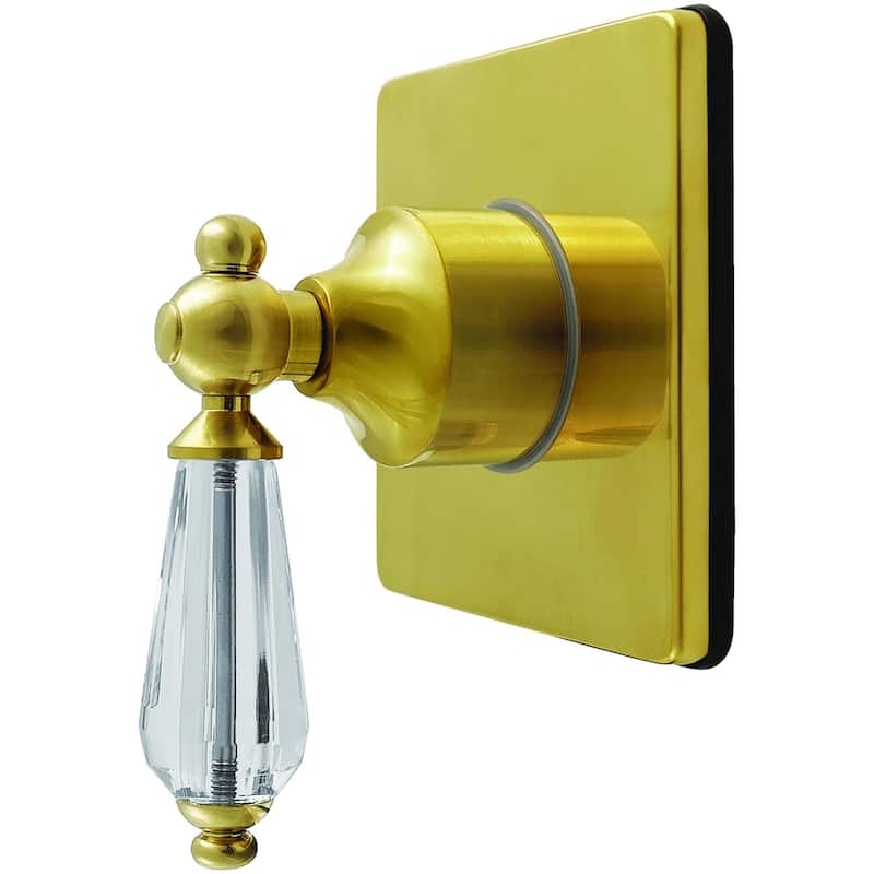 Kingston Brass KS404.WLL Willshire Single Handle 6 Function Diverter - Brushed Brass