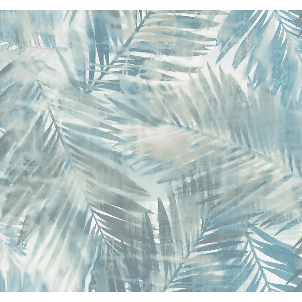 Seabrook Designs Kentmere Tropical Leaf Unpasted Wallpaper