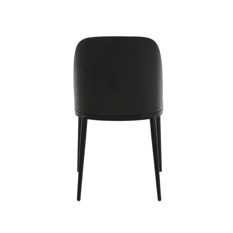 Verve 5-Piece Dining Set 36-Inch Round MDF Tabletop Dining Table and 4 Side Chairs
