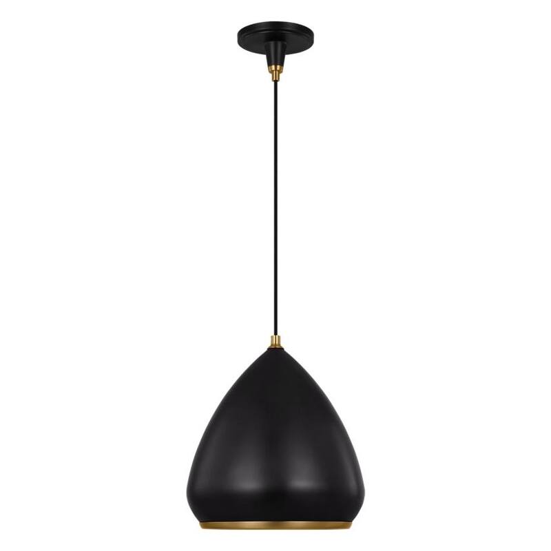 Generation Lighting Clasica Medium Pendant - Aged Iron