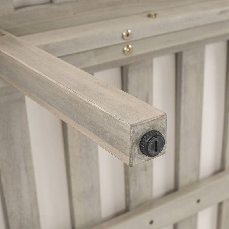 Elegant 5-Position Adjustable Double Chaise Lounge with Side Table by Leisure Zone