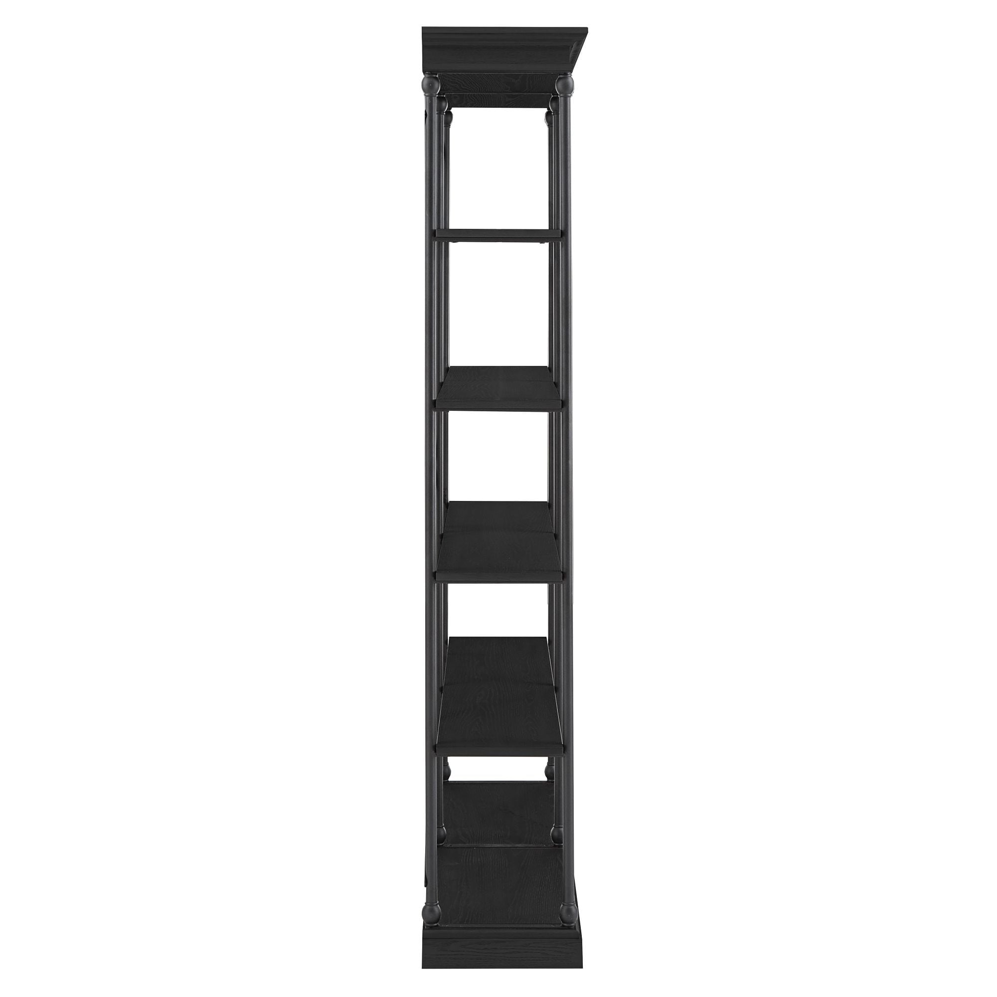 Barnstone cornice double shelving bookcase clearance by inspire q artisan