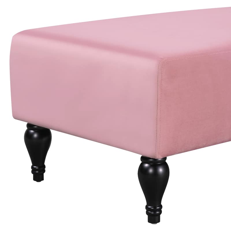 Mid Century Vintage Velvet Chaise Lounge - Bed Bath & Beyond - 39036402