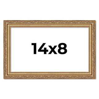 Craig Frames Redcourt – 1.75" Deep Cherry Red Solid Wood Picture Frame, Queen Anne Style