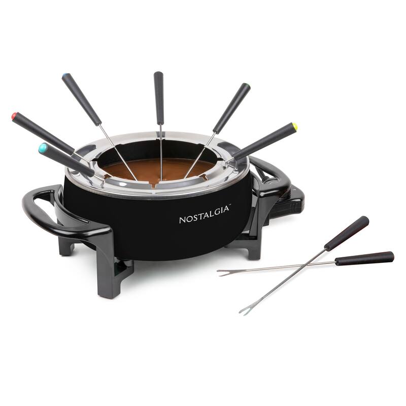Nostalgia 12Cup Electric Fondue Pot, Black Bed Bath & Beyond 38443710
