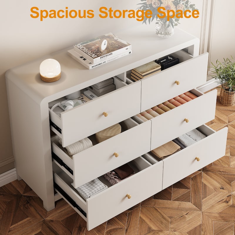6 Drawer Dresser for Bedroom