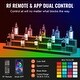 preview thumbnail 13 of 29, LED Lighted Liquor Bottle Display, Commercial Illuminated Home Bar Shelf, Whiskey Rack Stand, Acrylic Drink Shelves