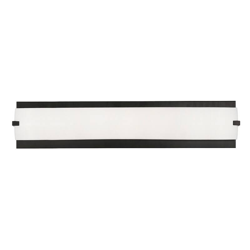 AFX AXLV4804LAJUD Axel 48" Wide LED Bath Bar - Black
