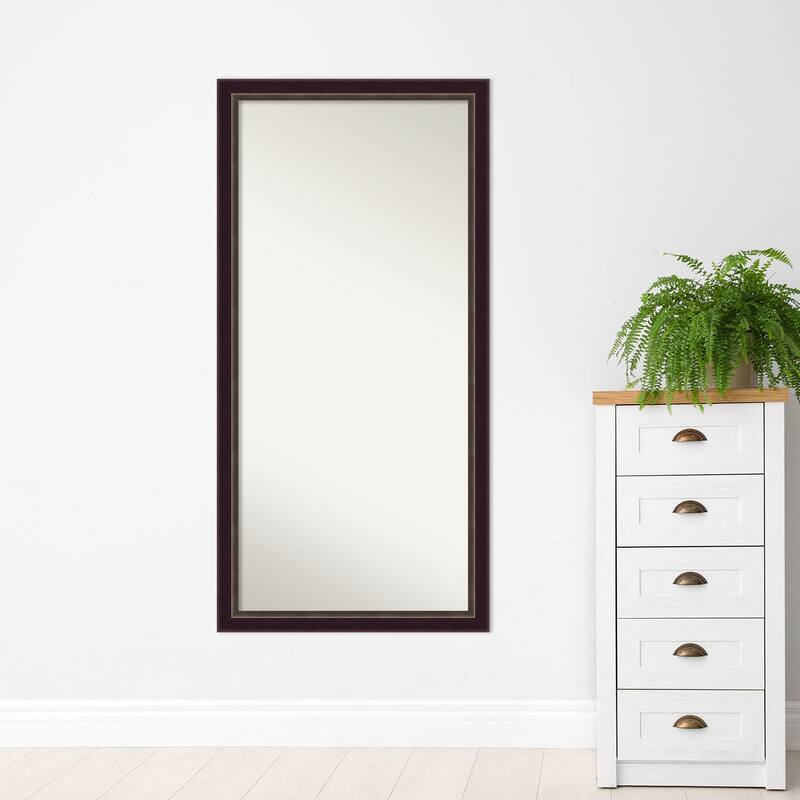 Oversized Wall Mirror Choose Your Custom Size - Signore Bronze Frame