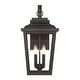 preview thumbnail 4 of 3, The Great Outdoors 72173-C Irvington Manor 4 Light 21" Tall Outdoor