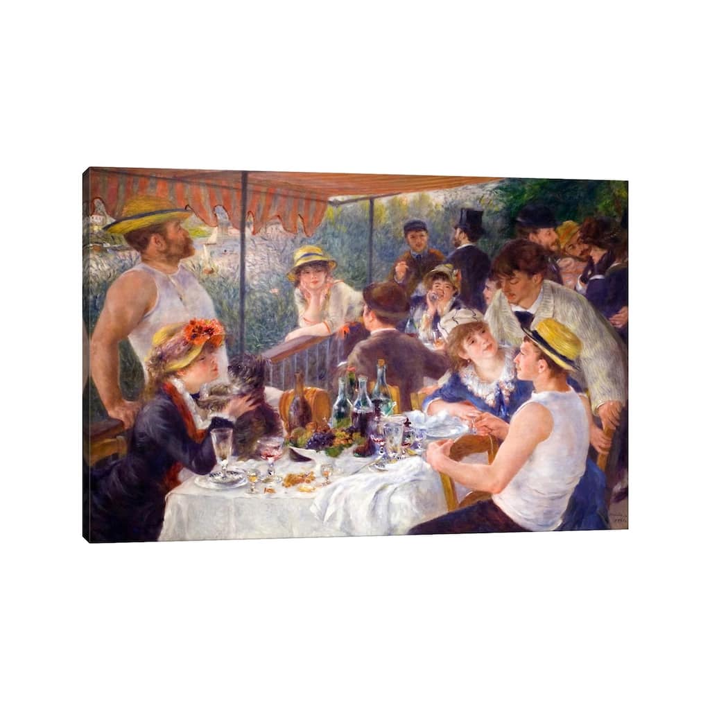 iCanvas "The Luncheon of the Boating Party 1881" by Pierre-Auguste Renoir Canvas Print