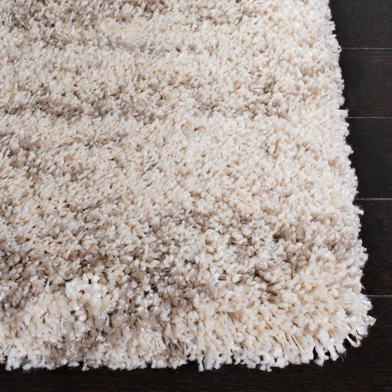 SAFAVIEH Hudson Shag Lulzime Modern Abstract 2-inch Thick Rug