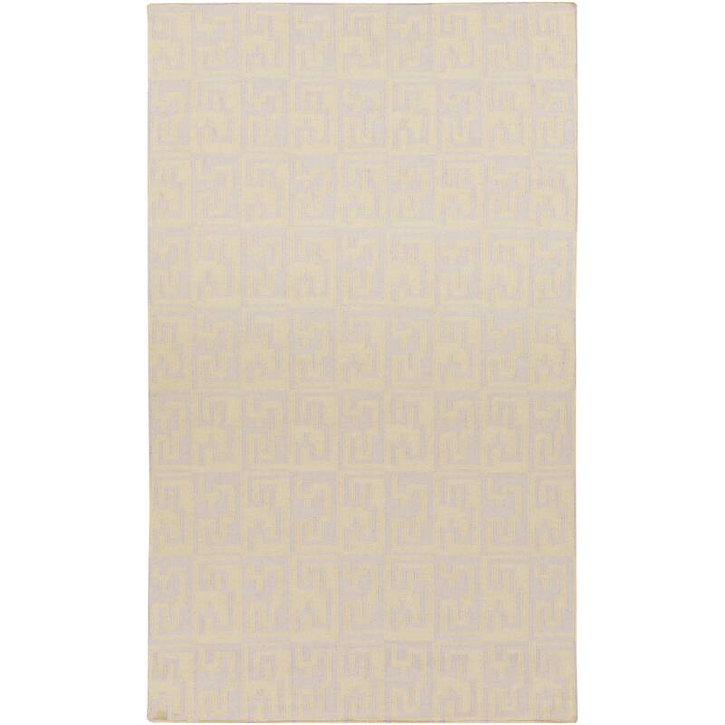 Hand-woven Montrouge Flatweave Wool Area Rug