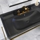 preview thumbnail 45 of 46, 24 inch Stainless Steel Freestanding Bathroom Vanity Set with Integrated Ceramic Sink