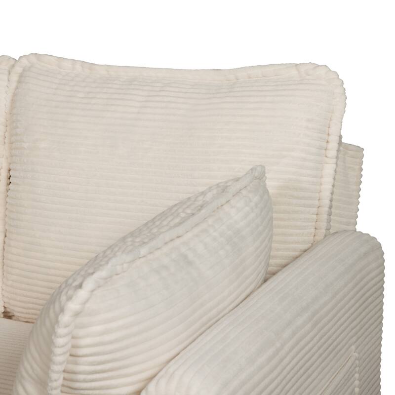 Soft Loveseat Couch With Soft Cushions