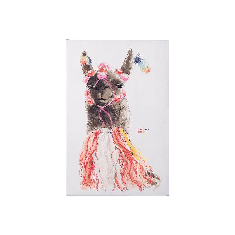 Lama II (20 x 30) Canvas Art Print - Small