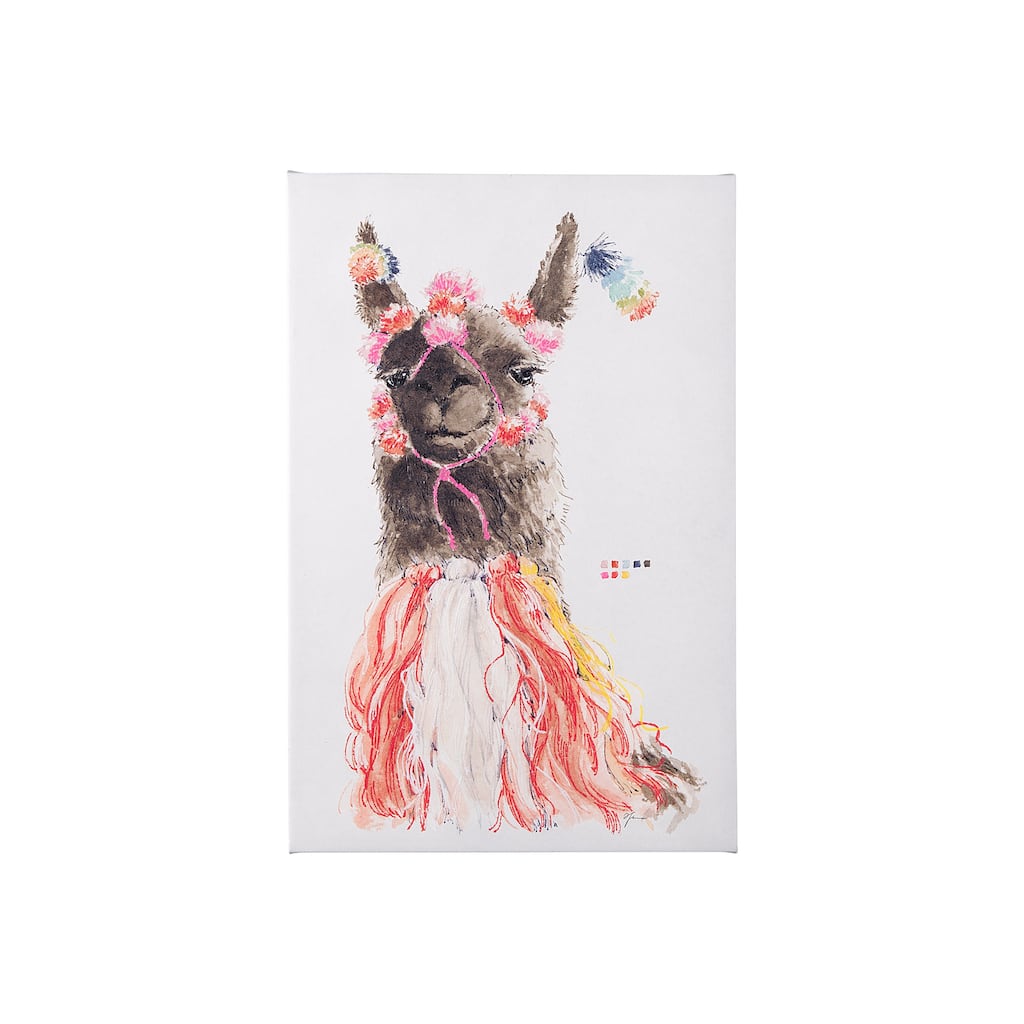 Lama II (20 x 30) Canvas Art Print