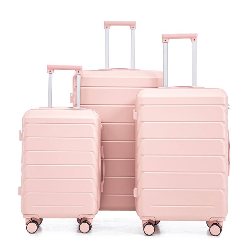 Three pcs/set in ABS Spinner Wheel Luggage