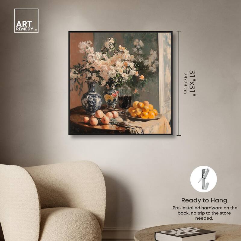 Afternoon Still Life Canvas by Art Remedy