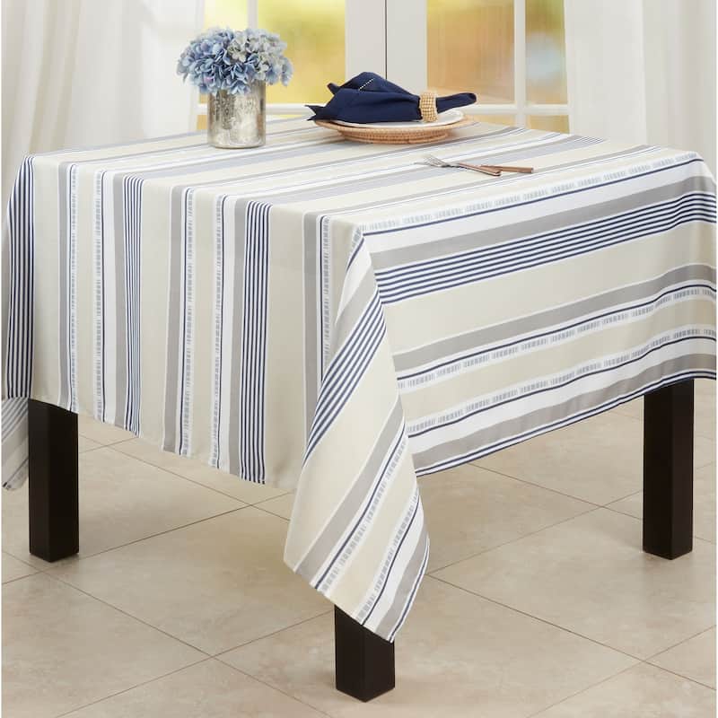 Striped Design Tablecloth