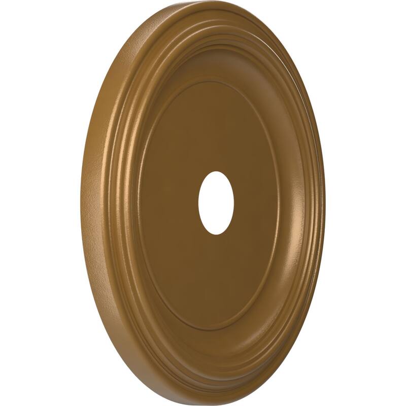 3 1/2" Inside Diameter - Traditional Thermoformed PVC Ceiling Medallion