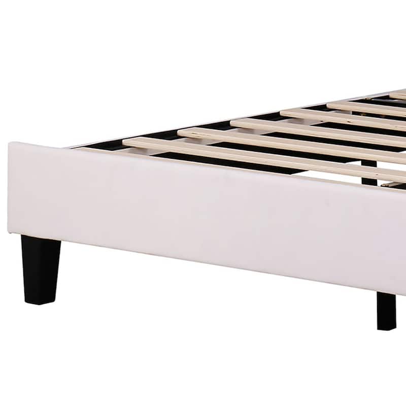 Stylish Unique Velvet Upholstered Platform Bed Frame with Flower-Shaped Headboard