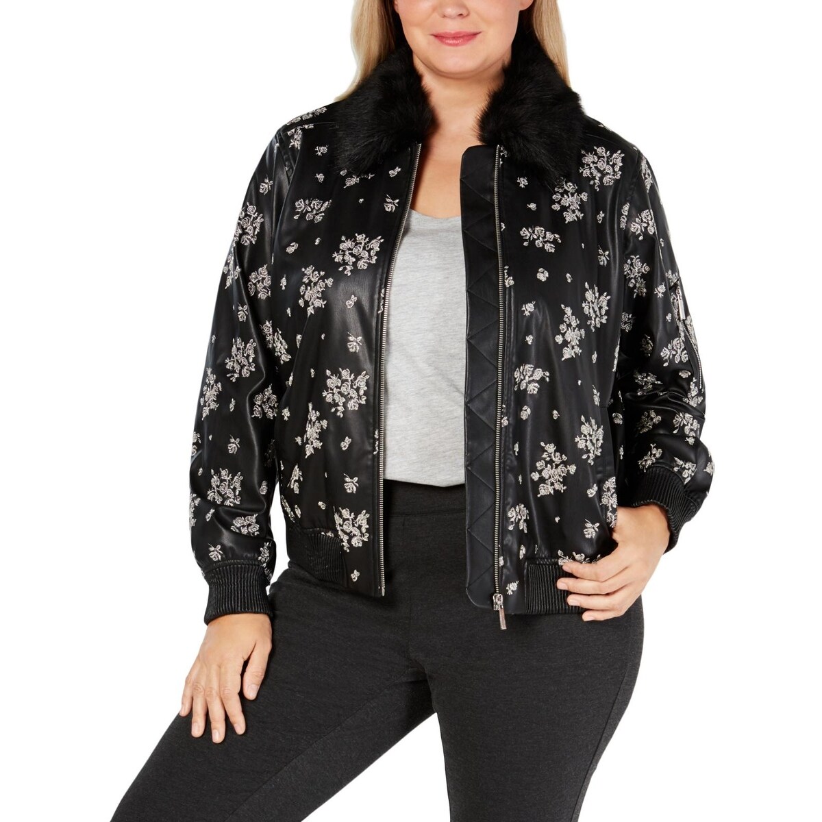michael kors bomber jacket womens