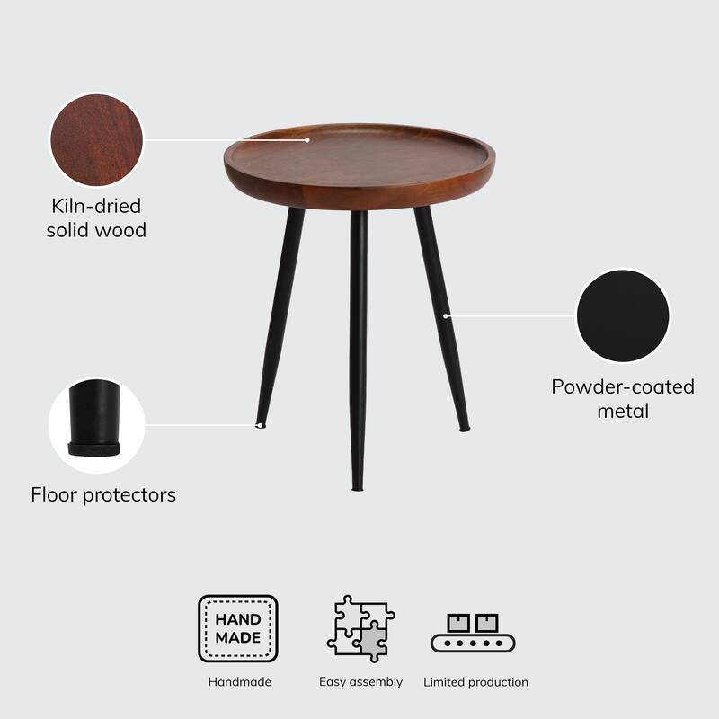 MH London Chevery Tri-Pin Side Table