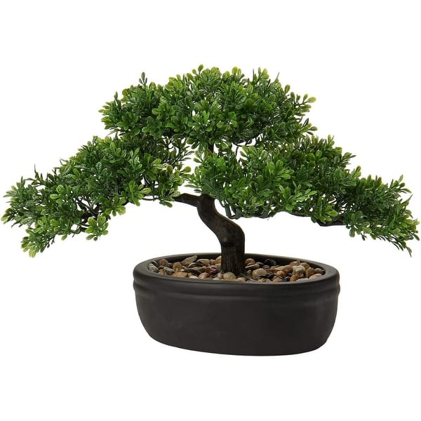 Artificial Bonsai Tree Juniper Faux Plants - Bed Bath & Beyond - 42924554