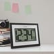 preview thumbnail 6 of 4, La Crosse Technology Atomic Digital Silver Clock with Temp