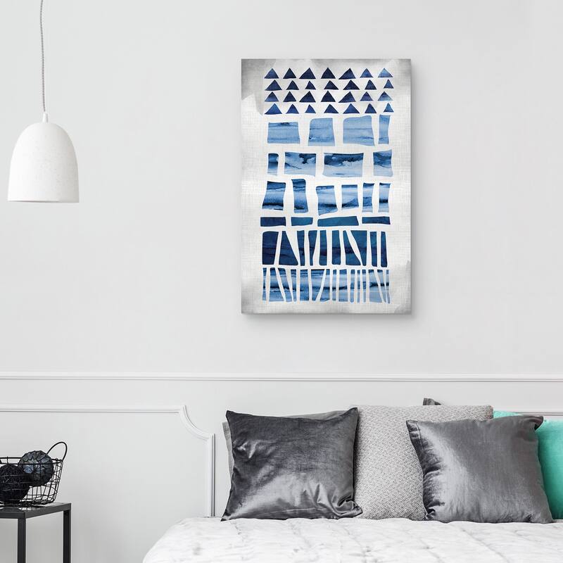 New Tribal Abstract by Nikki Chu Canvas Art Print