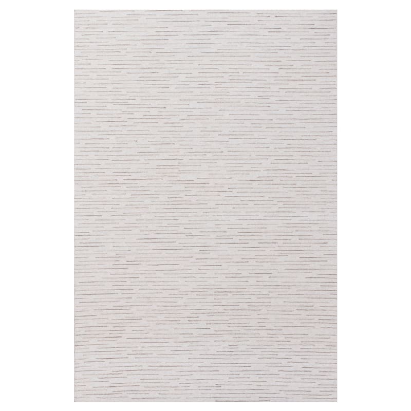 Sevita Contemporary Brushstroke Striped Area Rug