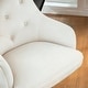 preview thumbnail 12 of 20, Glitzhome 40"H Velvet Gaslift Adjustable Swivel Office Chair