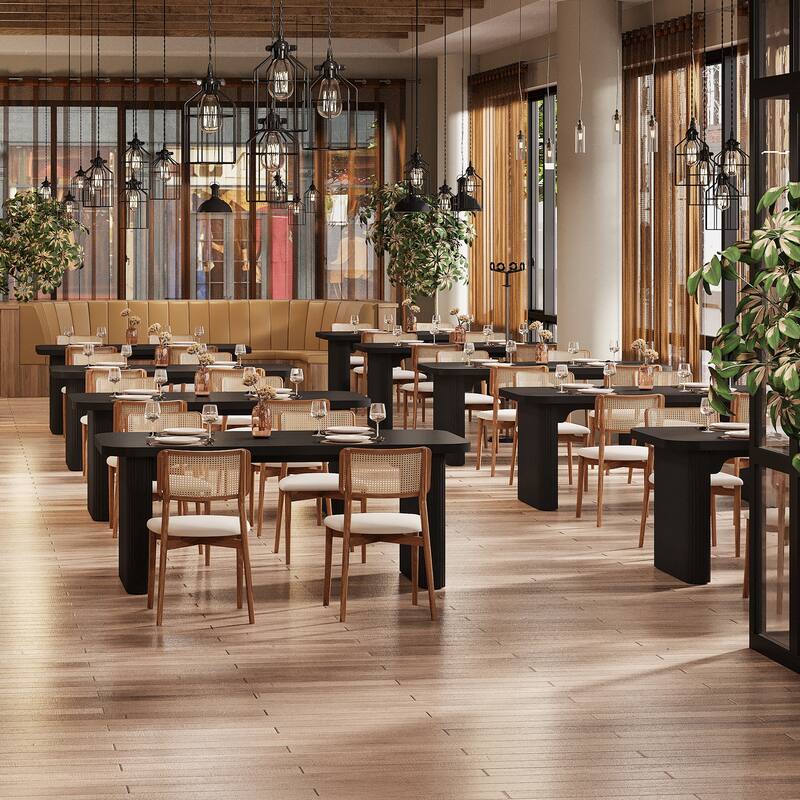 Wood Dining Table, Modern Kitchen Table, Dining Room Accent Table