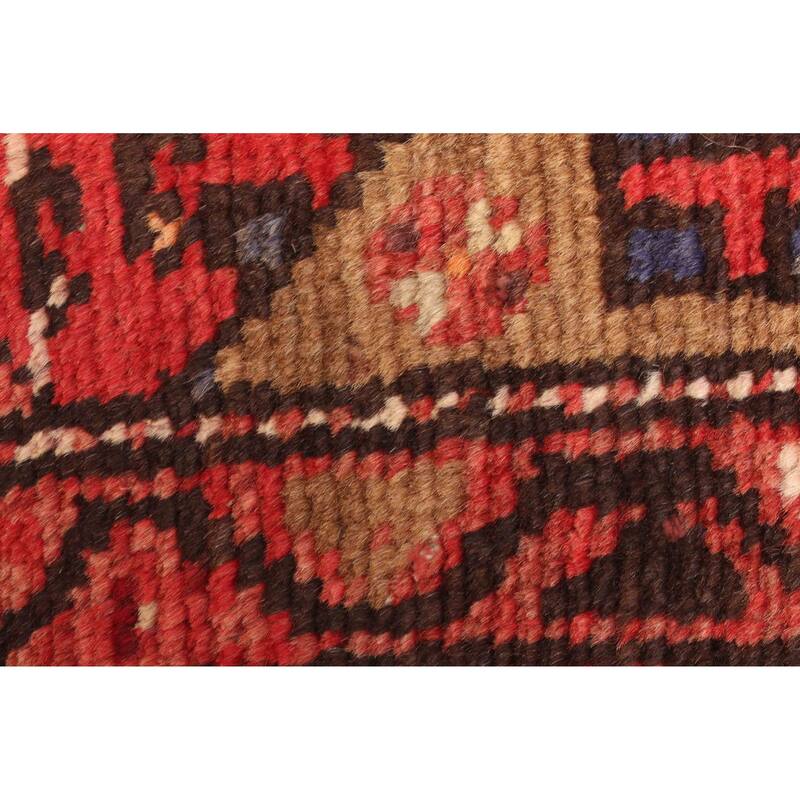 ECARPETGALLERY Hand-knotted Andelz Red Wool Rug - 3'11 x 7'4