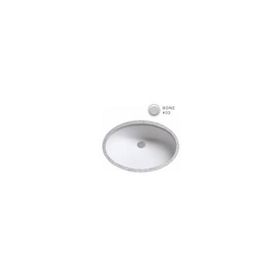 TOTO Rendezvous 17" Undermount Bathroom Sink with Overflow and