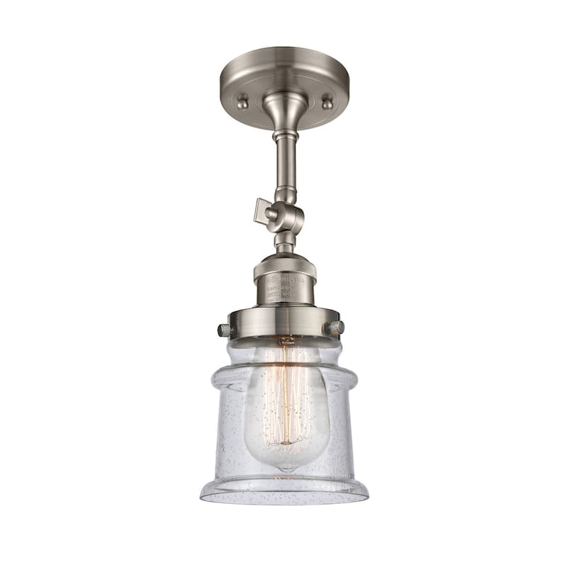 Innovations Lighting Small Canton Single Light 11" Tall Bathroom