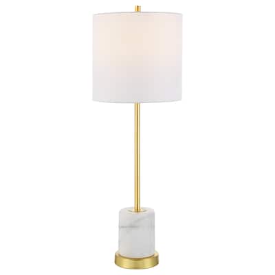 Uttermost Turret Gold Buffet Lamp - 10 W x 29.5 H x 10 D (inches)