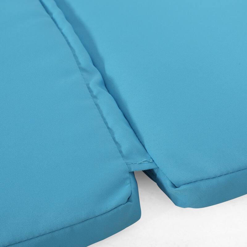 Roomfitters Mikael Outdoor Chaise Lounge Cushion with Water Resistant Fabric, Patio Pad